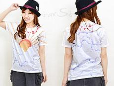 SunnyCloud半袖Tシャツ<br>◆StarStar/レディース