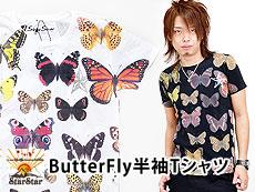 ButterFly半袖Tシャツ<br>◆StarStar