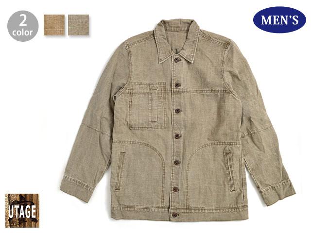 ムラ糸コットンカバーオールジャケット◆宴[sl] ムラ糸コットンカバーオールジャケット◇宴｜SALE｜サクラスタイル｜和