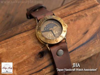 手作り腕時計「JUM65 Sun&Moon」◆ArtyArty