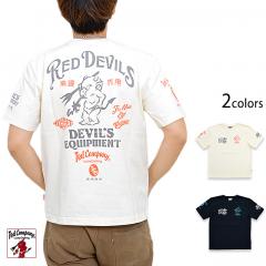 RED DEVILS半袖Tシャツ◆TEDMAN/テッドマン