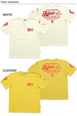 BLOW OUT THE BAD LUCK半袖Tシャツ◆TEDMAN/テッドマン