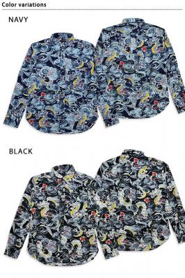 レギュラー長袖シャツ「龍」◆衣櫻