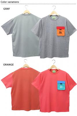 PANCAMDAフラップポケット付き半袖Tシャツ◆PANDIESTA JAPAN