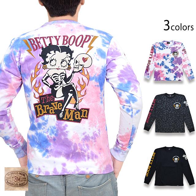 BR×BETTYコラボ 天竺ロングTシャツ The BRAVE-MAN BBB-2229 ブレイブ
