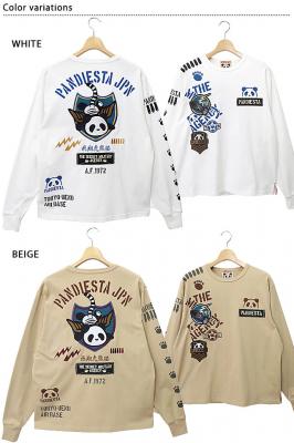 虎熊猫ロングTシャツ◆PANDIESTA JAPAN