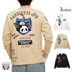虎熊猫ロングTシャツ◆PANDIESTA JAPAN