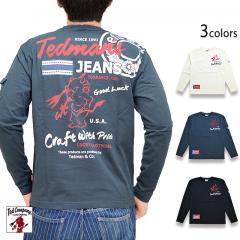 TEDMAN'S JEANSロングTシャツ◆TEDMAN/テッドマン