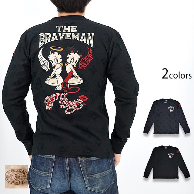 BR×BETTYコラボ 天竺ロングTシャツ The BRAVE-MAN BBB-2303