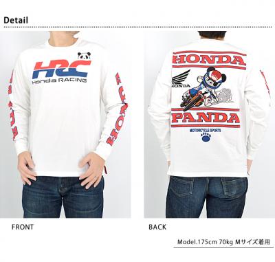 HONDA×PANDIESTA DARTTRACK RACEロングTシャツ◆PANDIESTA JAPAN