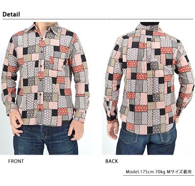 レギュラー長袖シャツ「七種文様」◆衣櫻