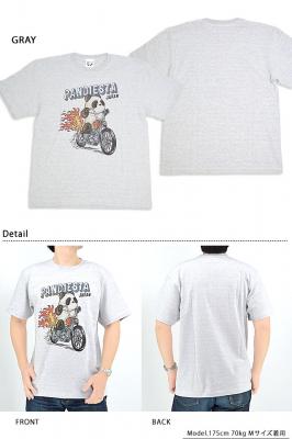 PDJ Fire Bike半袖Tシャツ◆PANDIESTA JAPAN