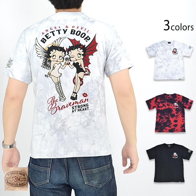 BR×BETTYコラボ 天竺半袖Tシャツ The BRAVE-MAN BBB-2316 