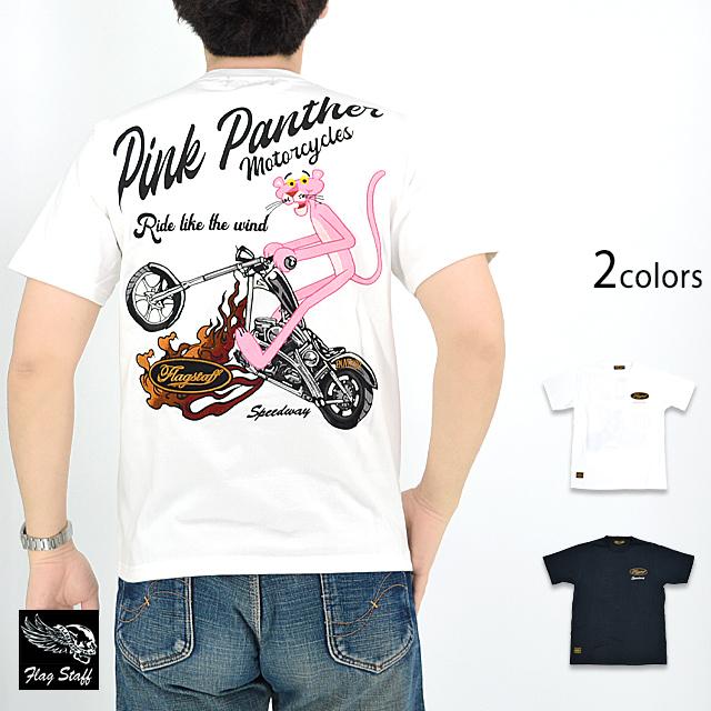 ピンクパンサー×フラッグスタッフ 半袖Tシャツ Flagstaff 432041