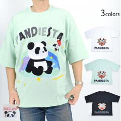 PANDA or CATH BIG TeePANDIESTA JAPAN