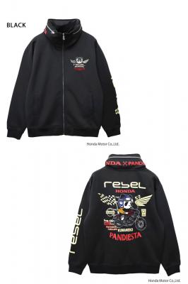 HONDA×PANDIESTA REBEL250 ボリュームネックジャージ PANDIESTA HONDA×PANDIESTA REBEL250 ボリュームネックジャージ PANDIESTA
