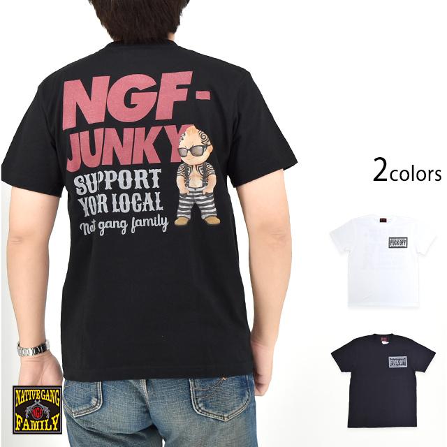 NGF-JUNKYベイビー半袖Tシャツ Native Gang Family NGF50-591