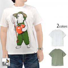 PIECLEX ファーマークマ半袖Tシャツ◆go slow caravan