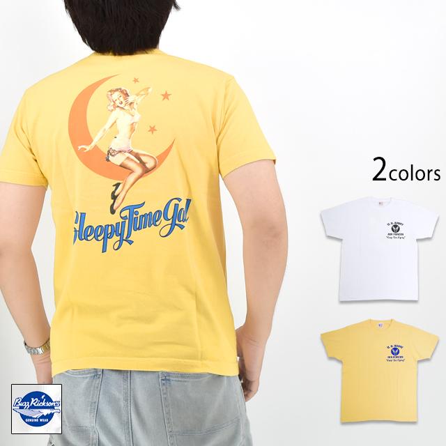 半袖Tシャツ「SLEEPY TIME GAL」 BUZZ RICKSON'S BR79624