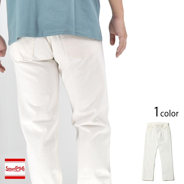 13oz. ホワイトデニムレギュラーストレートジーンズ「1947 MODEL