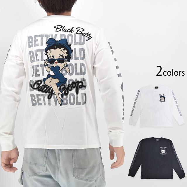 BETTY×ネバーマインド 天竺長袖Tシャツ NEVER MIND BBN-2510