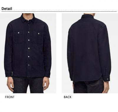 gvXeb`hr[VcuTRIPLE STITCH L/S DOBBY SHIRTvYW[Y