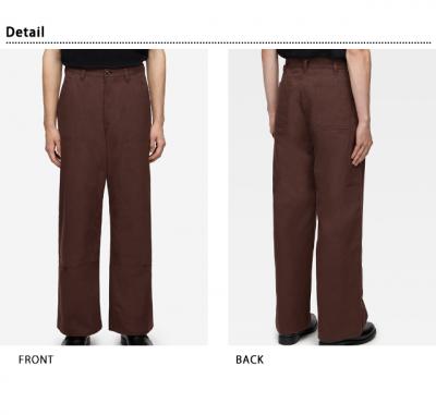 _bN_uj[pc/DUCK DOUBLE KNEE PANTSYW[Y