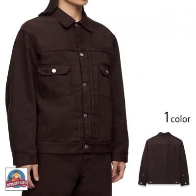 IjO~fjWPbg/002 BROWN DENIM JACKET - ONIGURUMI DYEDYW[Y