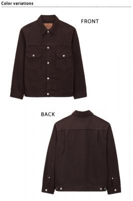 IjO~fjWPbg/002 BROWN DENIM JACKET - ONIGURUMI DYEDYW[Y