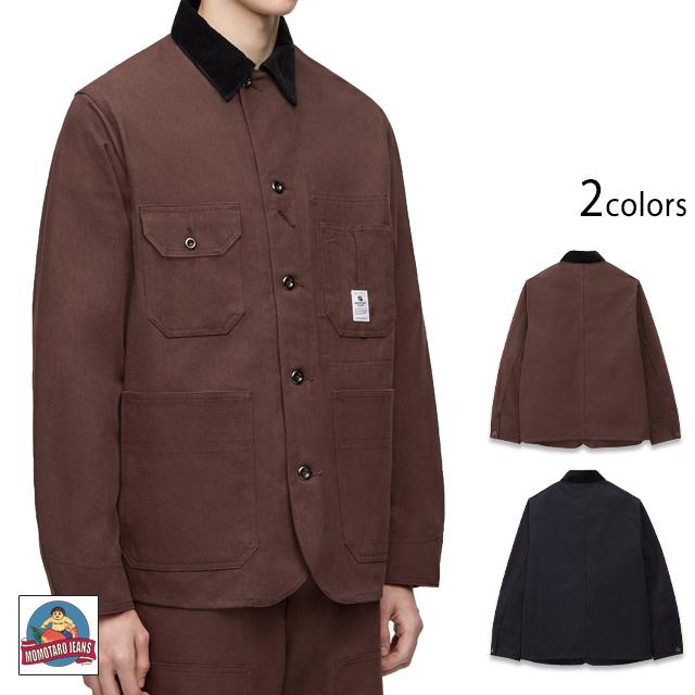 ＊桃太郎ジーンズ 出陣 中綿 カバーオール ジャケット 44 中古・古着通販】MOMOTARO JEANS (桃太郎ジーンズ) 出陣2nd