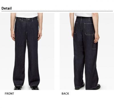 fjyC^[pc/DENIM PAINTER PANTSYW[Y