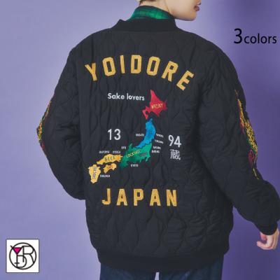 スーベニアキルティングリバーシブルジャケット◆YOIDORE