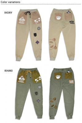 エアフォースパンダナイロン切替スウェットパンツ◆PANDIESTA JAPAN