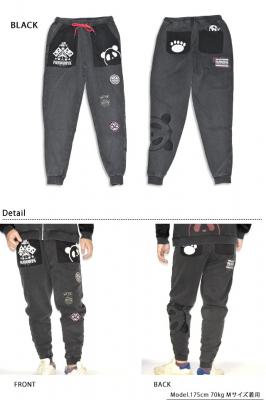 エアフォースパンダナイロン切替スウェットパンツ◆PANDIESTA JAPAN