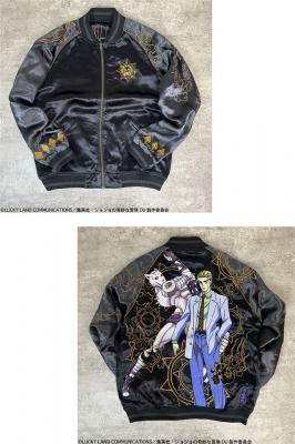 絡繰魂×ジョジョの奇妙な冒険コラボ 吉良吉影リバーシブルスカジャン◆絡繰魂