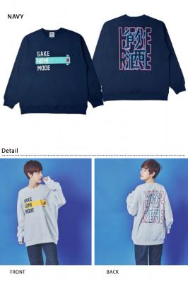 酒飲みモード クルーネックスウェット◆YOIDORE