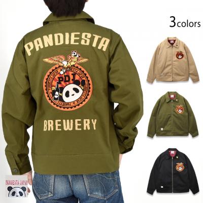 パンダブルワリーツイルワークジャケット◆PANDIESTA JAPAN