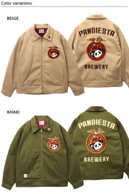 パンダブルワリーツイルワークジャケット◆PANDIESTA JAPAN