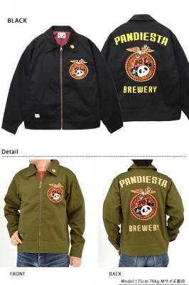 パンダブルワリーツイルワークジャケット◆PANDIESTA JAPAN