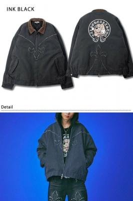 百合の紋紋ダックカバーオール◆GALFY