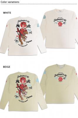 ロングTシャツ「タイガー&テッドマン」◆TEDMAN/テッドマン