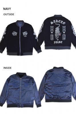 別珍リバーシブルベトスカジャン◆YOIDORE