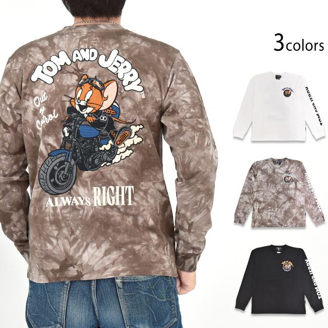 TOM＆JERRY×ネバーマインド 天竺ロングTシャツ◇NEVER MIND｜新着商品