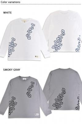 唐草ロングTシャツ◆喜人