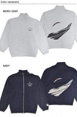 目くじら裏毛ブルゾン◆喜人