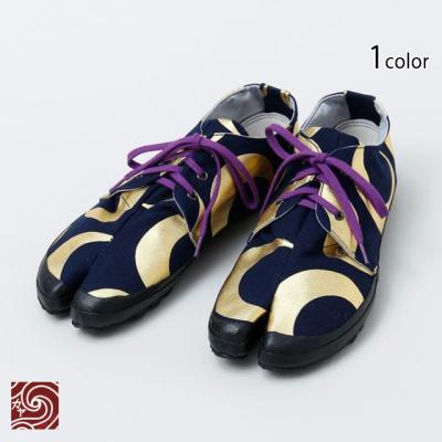 金の月夜 紐地下足袋◆カヤ