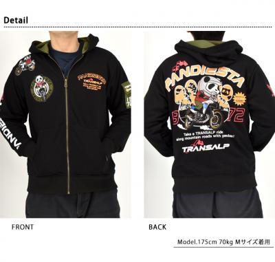 HONDA�~PANDIESTA TRANSALP �}�E���e�����C�h �X�E�F�b�g�W�b�v�p�[�J�[��PANDIESTA JAPAN