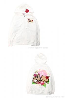 CANDY GALFY × HELLO KITTYコラボ ロコギャル双子パーカー◆GALFY