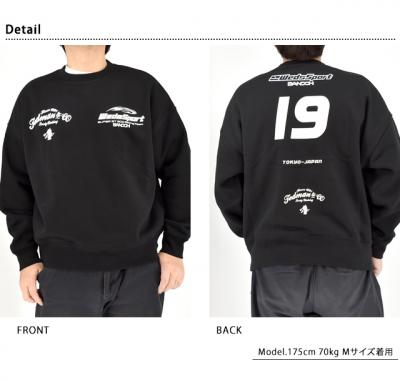 WEDSSPORT 坂東商会コラボ ビッグシルエットスウェット◆TEDMAN/テッドマン