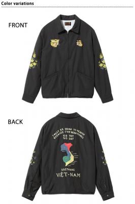 Late 1960s Style �R�b�g�����[�����x�g�i���W���P�b�g�uVIETNAM MAP�v�mAGING MODEL�n���e�[���[���m